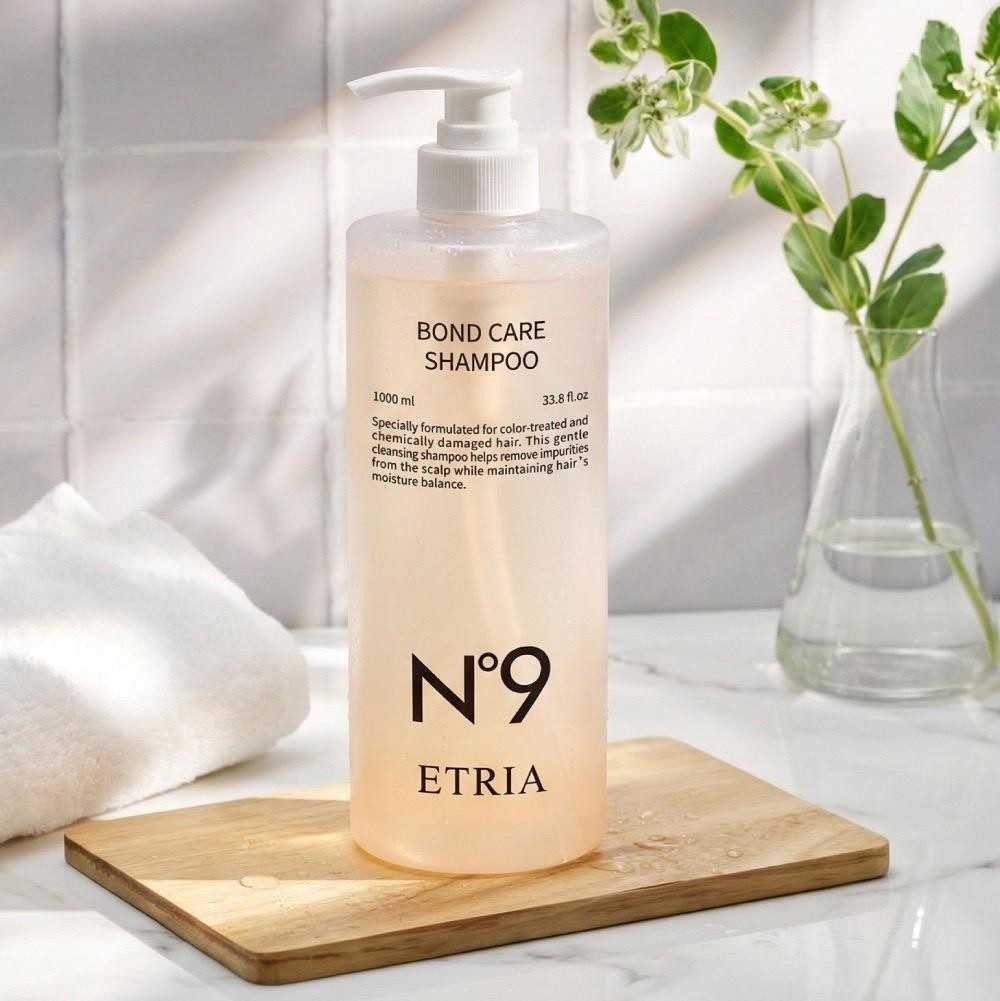 一洗爛髮重生  N°9 ETRIA 染燙修護洗髮精 1000ml 霸王瓶 — 圖 6