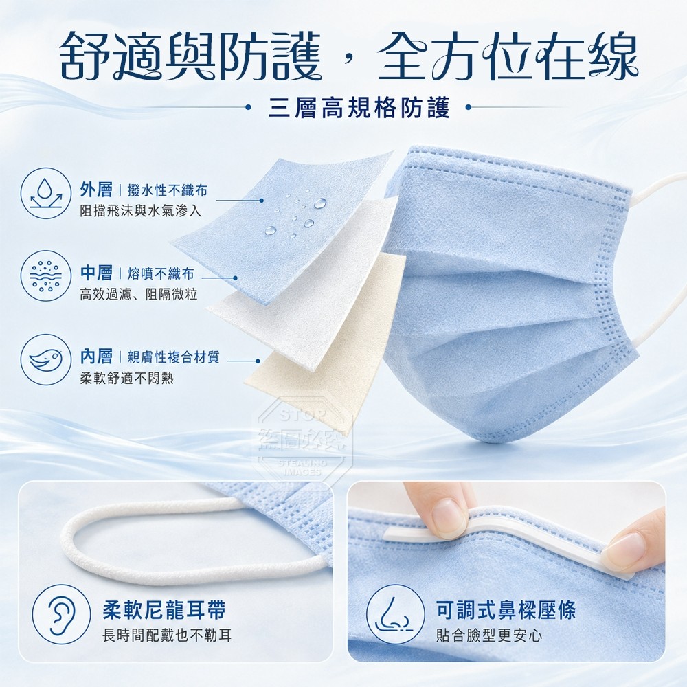 夏日微風 30入混色醫用口罩 — 圖 2