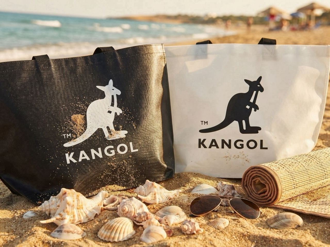 正版授權 KANGOL潮流品牌經典防潑水購物袋 — 圖 6