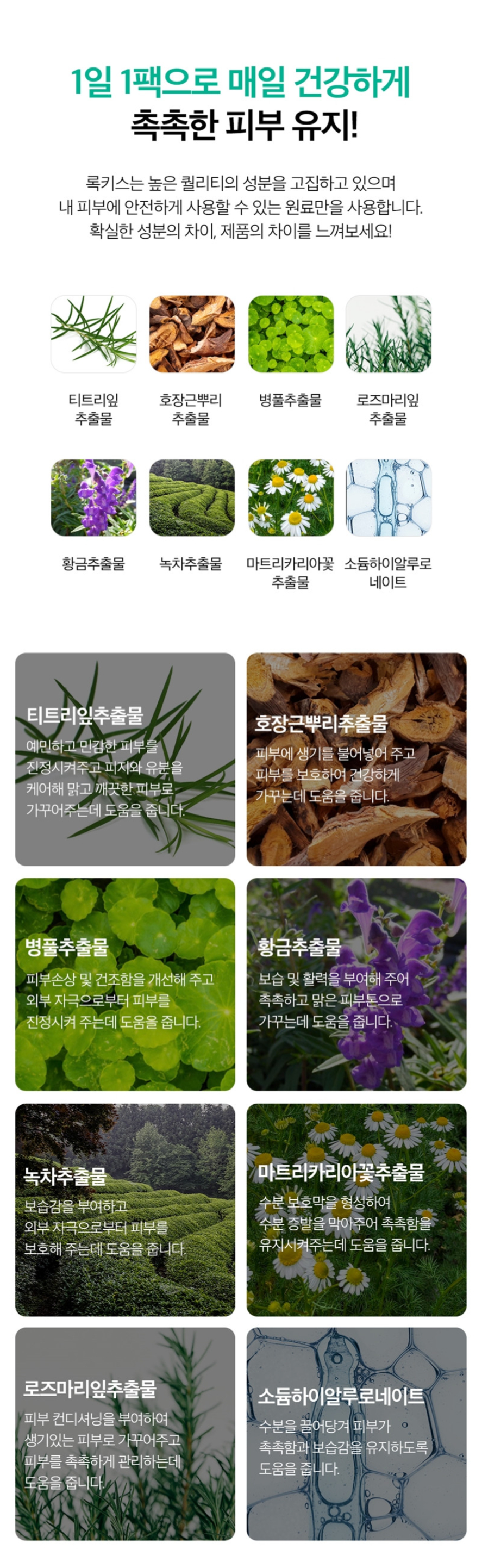 (5片)韓國Rokkiss Real Fresh 茶樹痘肌舒緩保濕面膜 23g 單片 — 圖 8