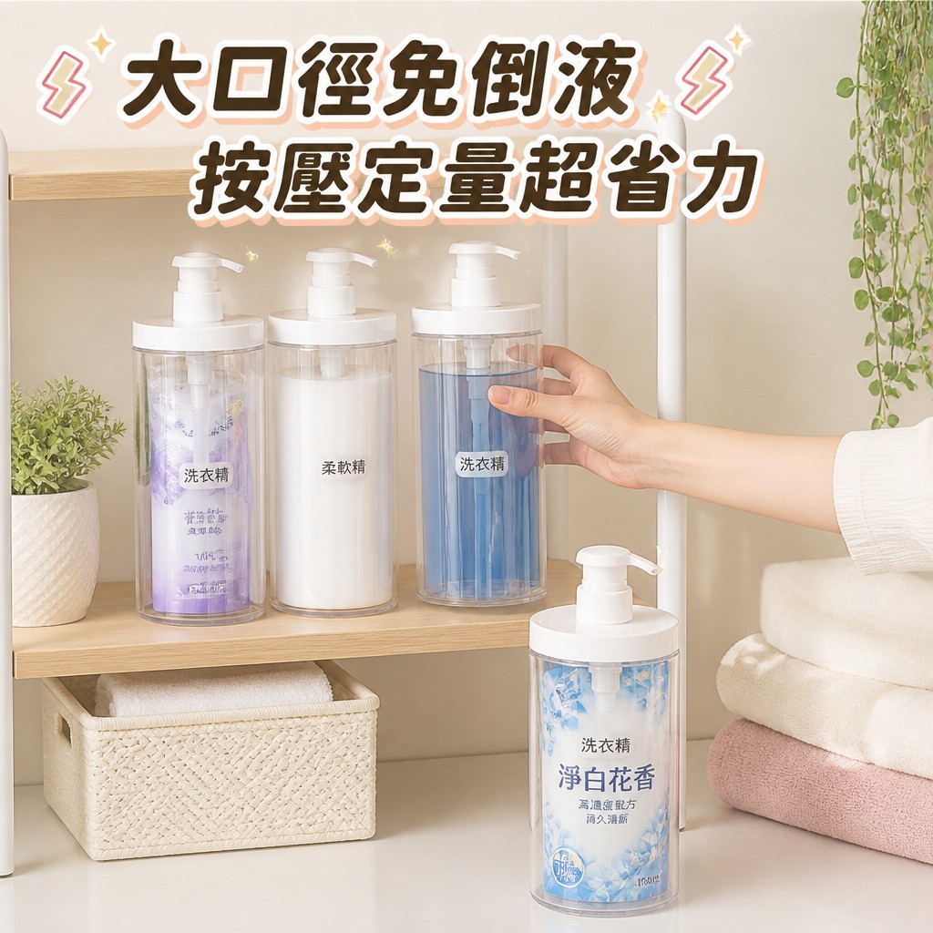 (2個)大口徑按壓分装瓶 — 圖 2