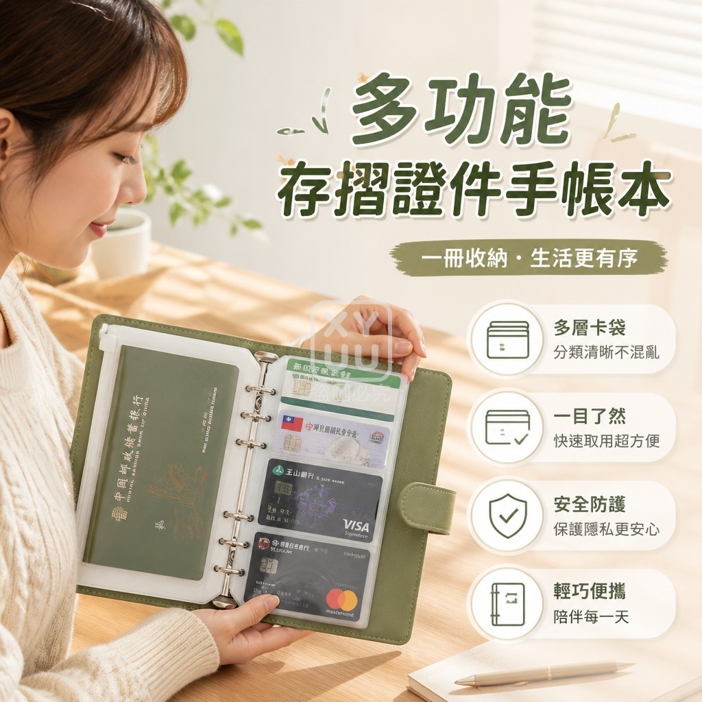 多功能存摺證件手帳本 — 圖 2