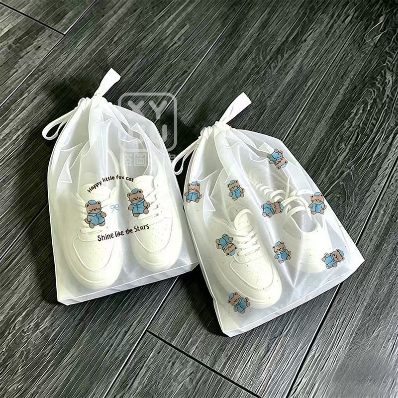 (2包)萌系小熊鞋子收納袋 一包10個 — 圖 6