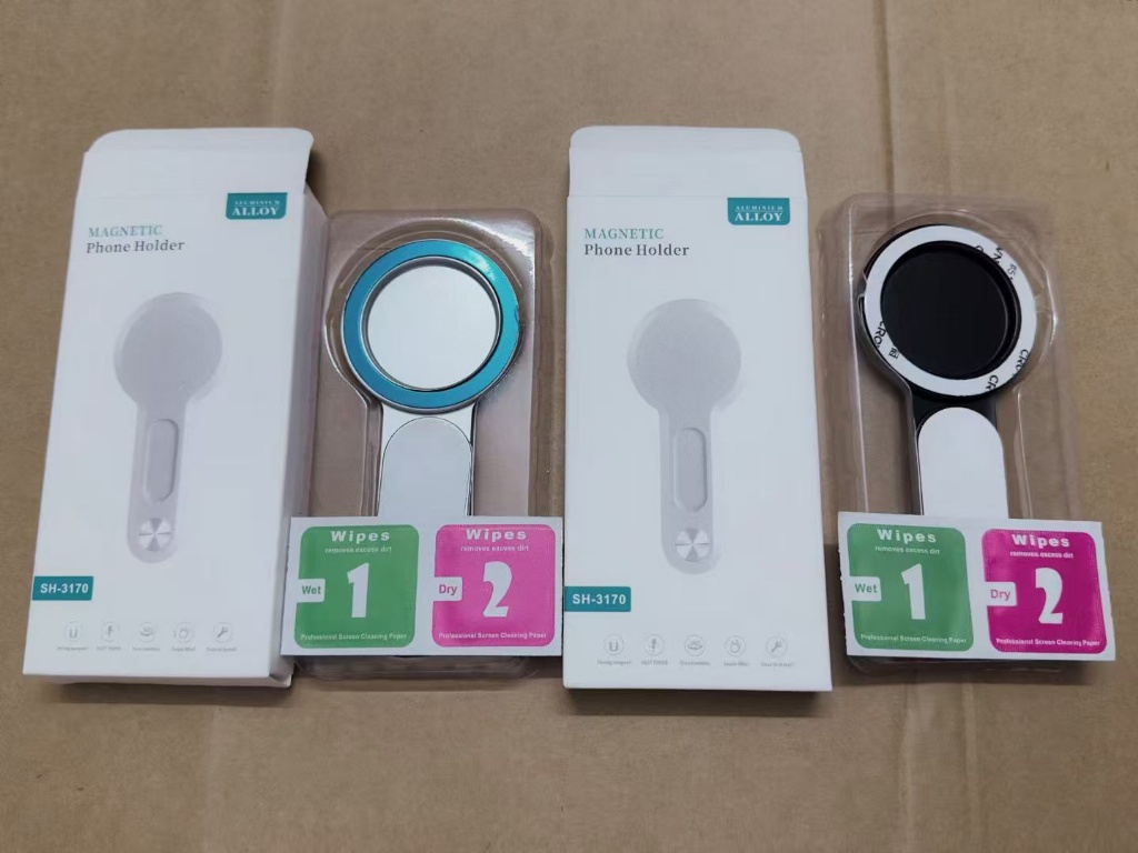 極簡旋轉隱藏式磁吸筆電手機固定支架 — 圖 5