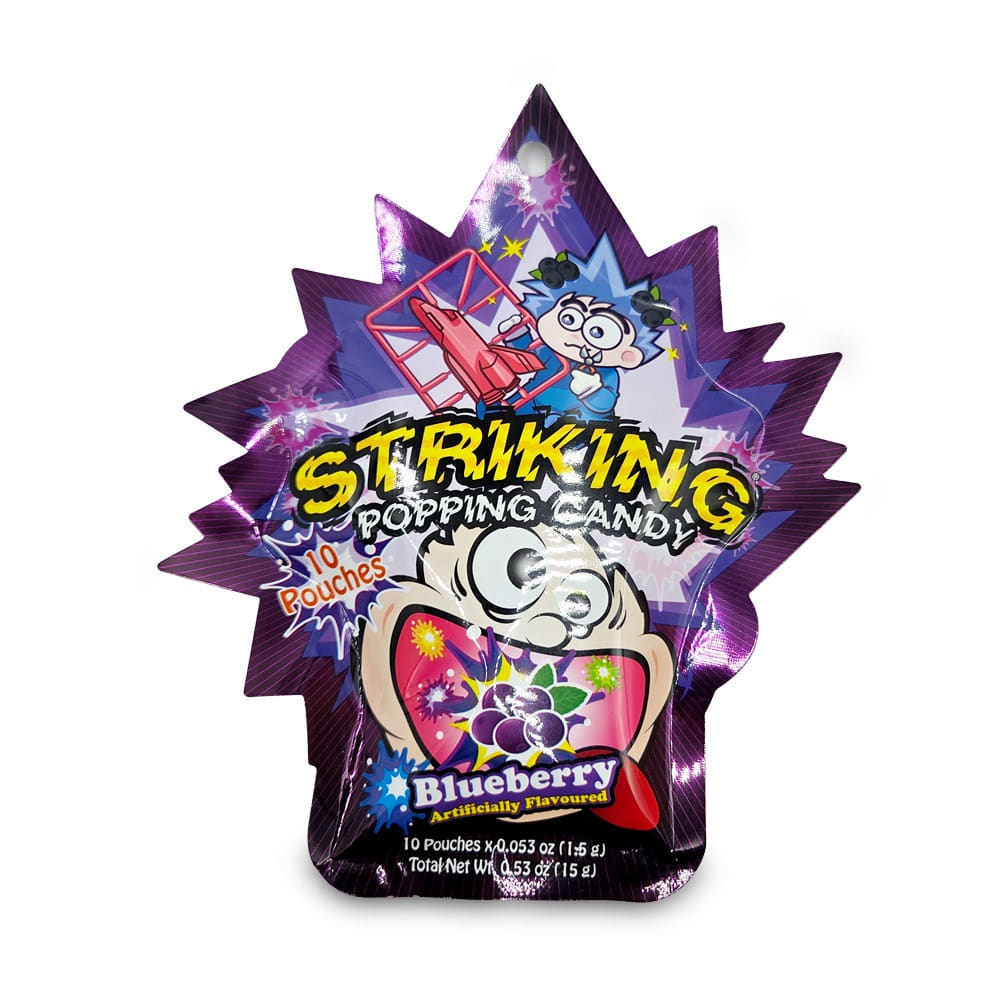空運團-韓國便利商店夯爆 STRIKING Popping Candy 爆跳藍莓跳跳糖15g 單包 — 圖 7