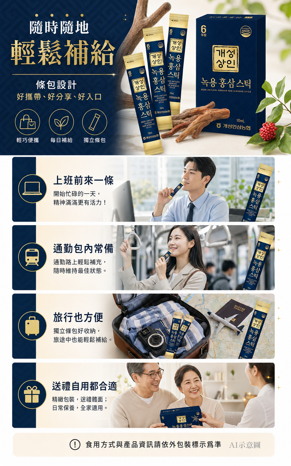 空運團-好體力六年根鹿茸紅蔘液禮盒 10mlx30入 單盒 — 圖 7