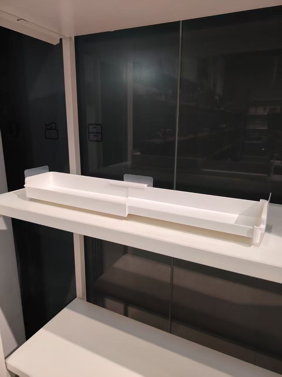 鏡櫃窄邊專用可伸縮物品保養品收納盒 — 圖 5