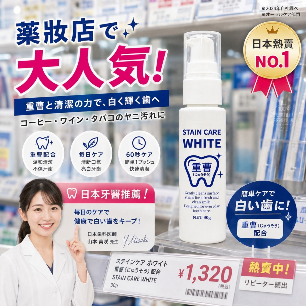 日本ハナビカ® 60秒速白美齒精華凝膠 30g — 圖 6
